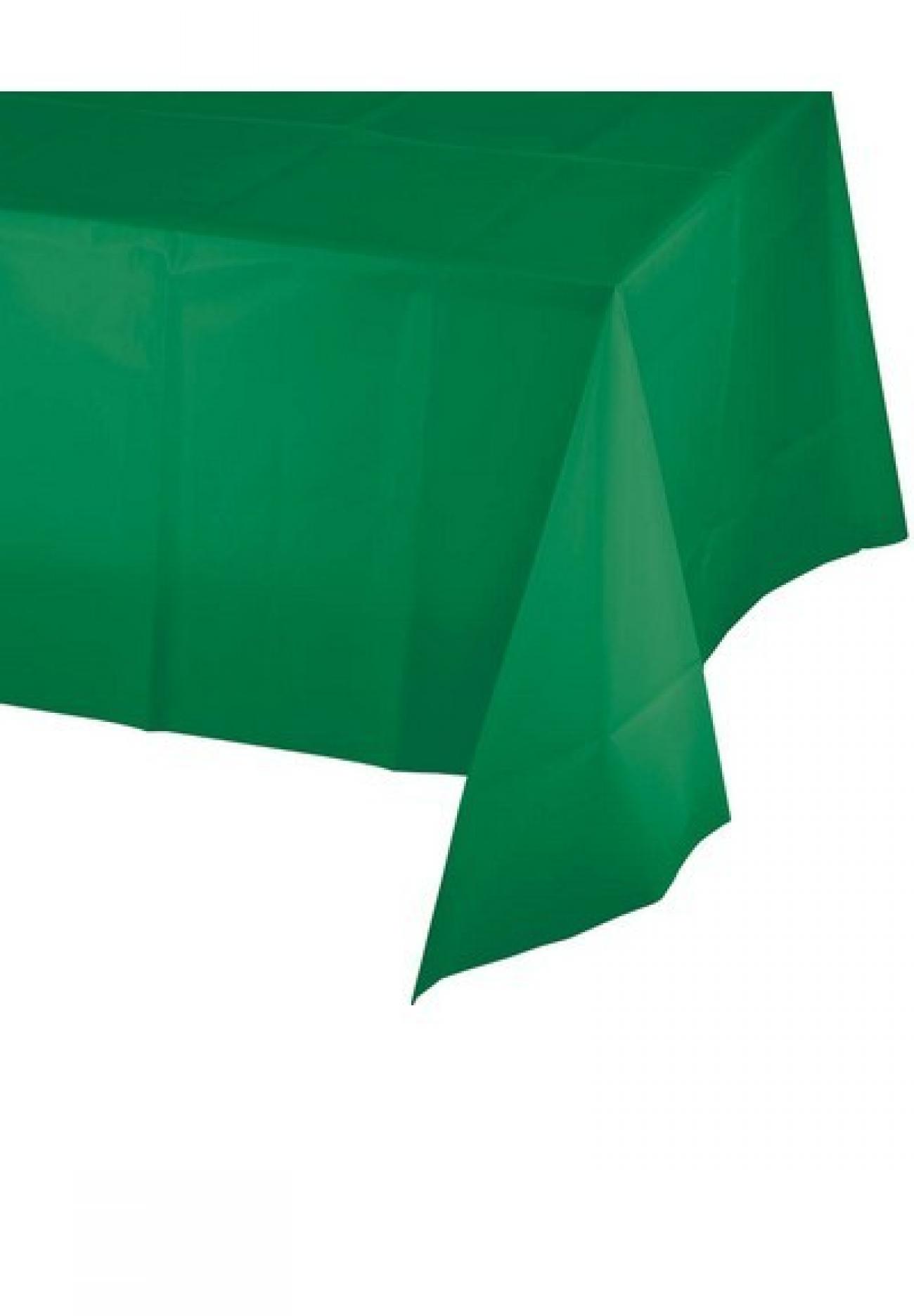 Tovaglia plastica 137 x 274 cm Verde Smeraldo