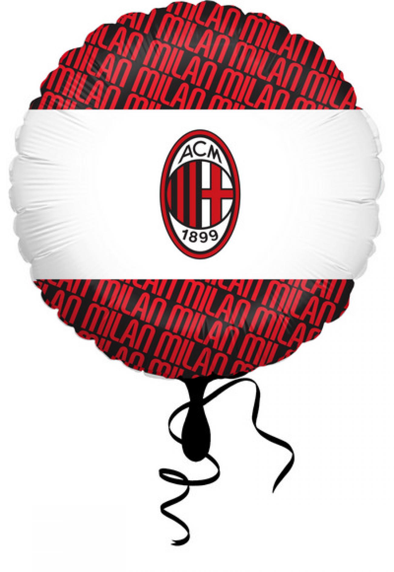 Pallone foil 17" - 43 cm Milan