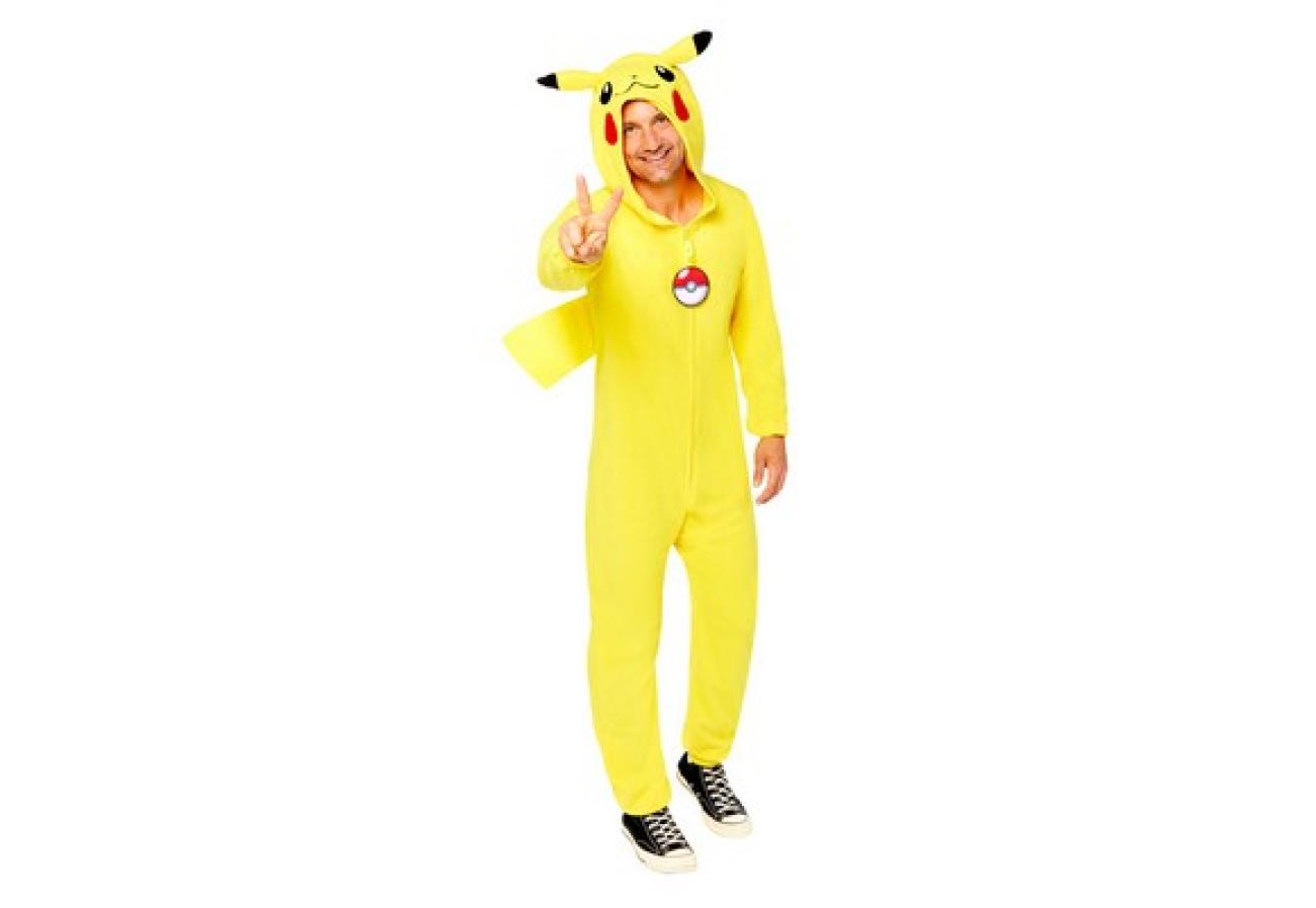 Adult Costume Pokemon Pikachu Suit Adult Standard