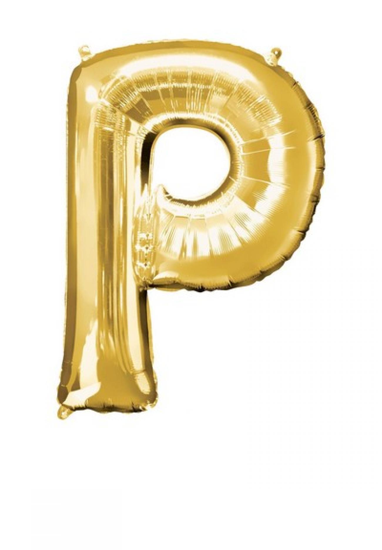 SuperShape Letter "P" Gold L34 S