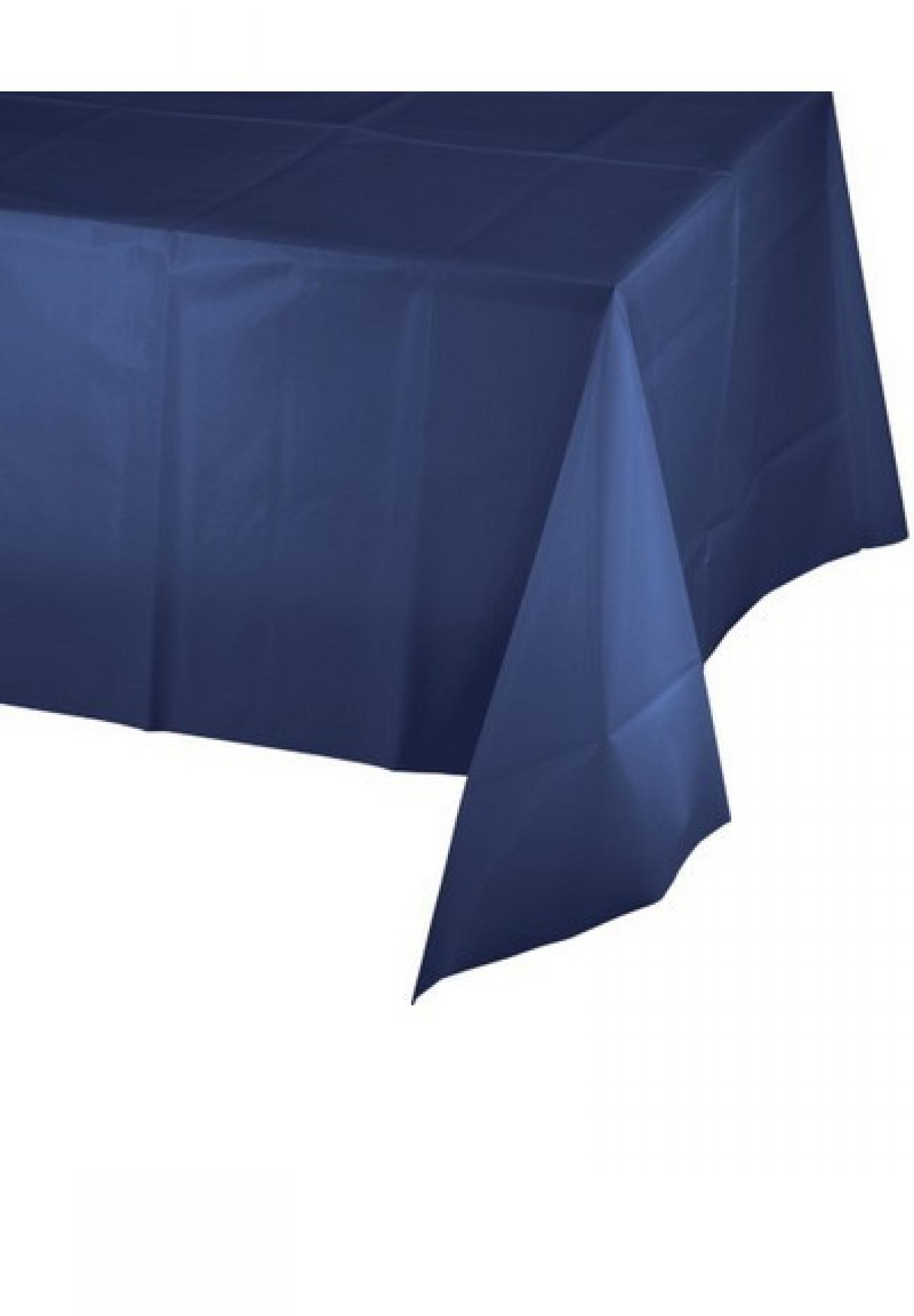 Tovaglia plastica 137 x 274 cm Blu Navy