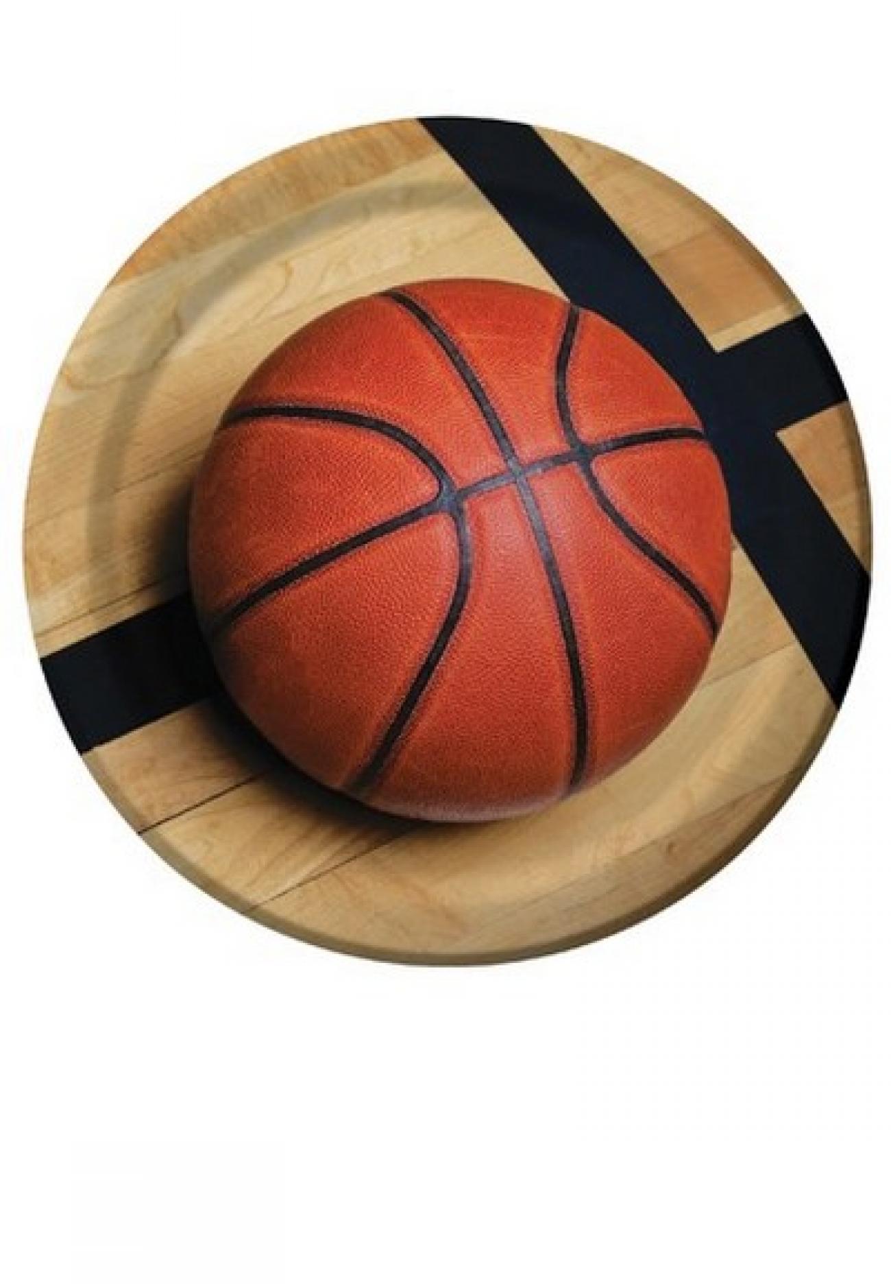 Piatto 23 cm, Basket Fanatic 8 pz