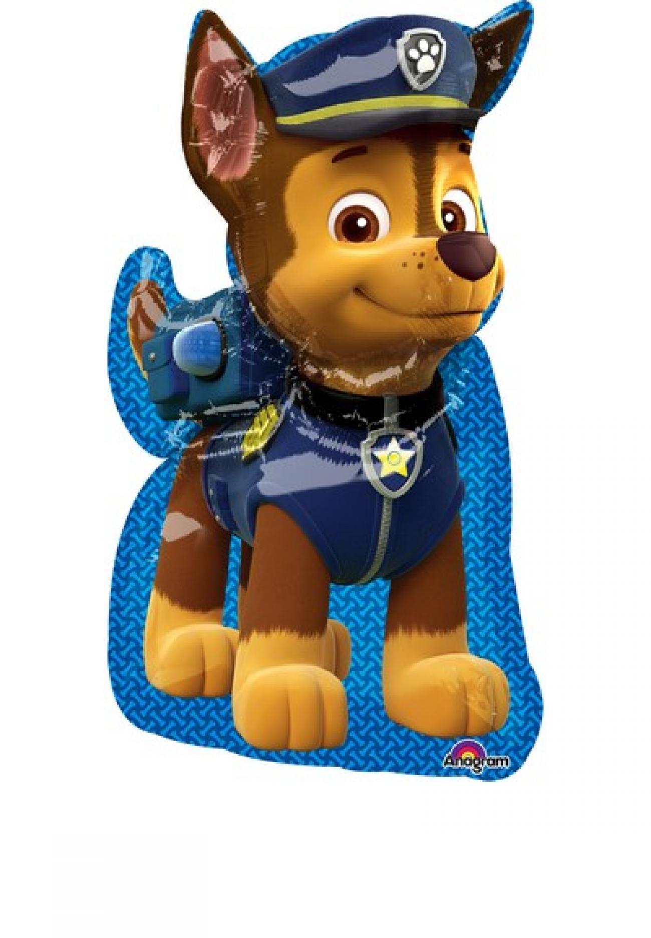 Pallone foil Supershape 58 x 78 cm Paw Patrol Chase