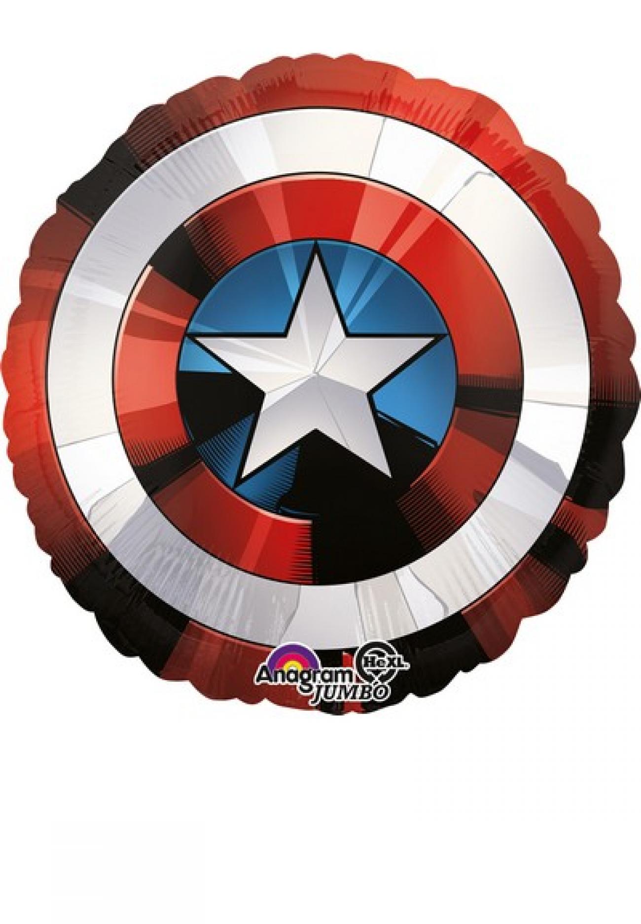 Pallone foil Jumbo 28" - 71 cm Avengers Shield