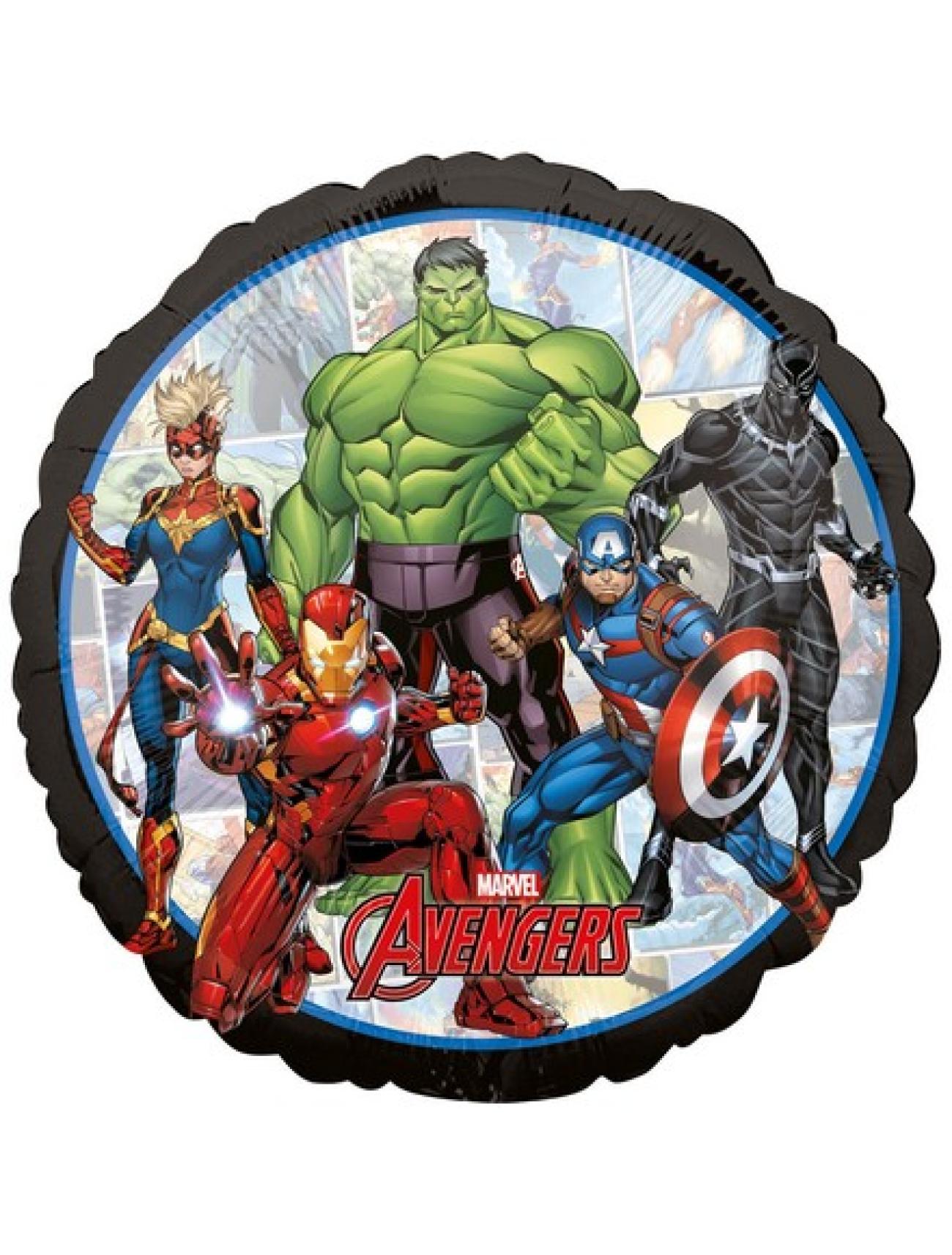 Pallone foil Standard 17" - 42 cm Avengers Power Unite