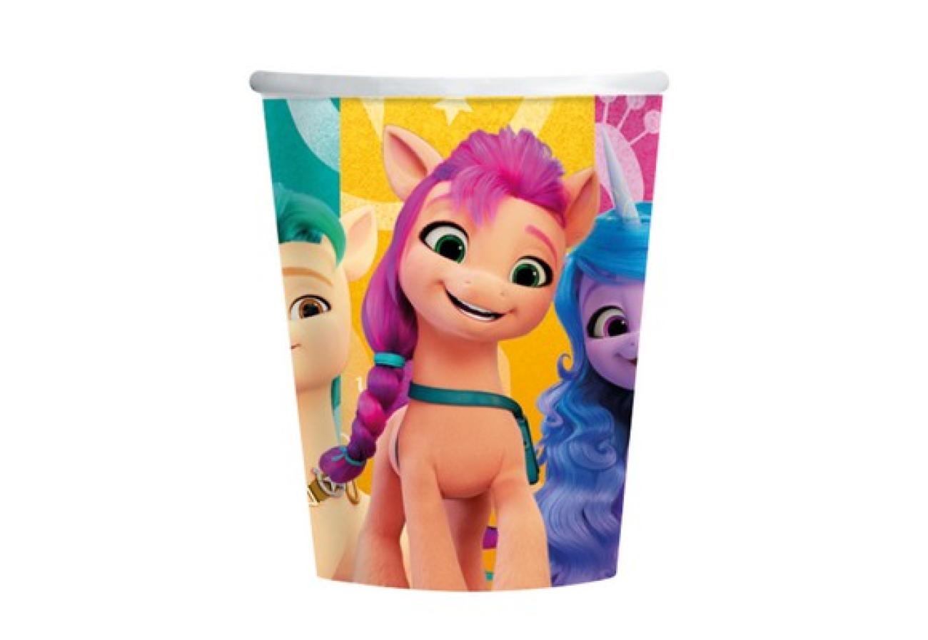 Bicchiere carta 250 ml My Little Pony - 8 pezzi