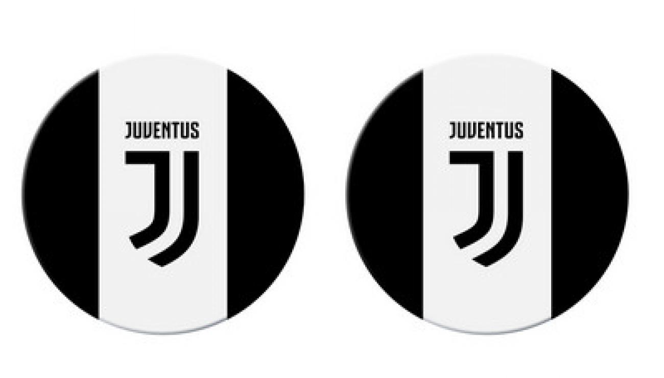 Sottobicchiere cartoncino D. 10 cm Juventus 12 pz