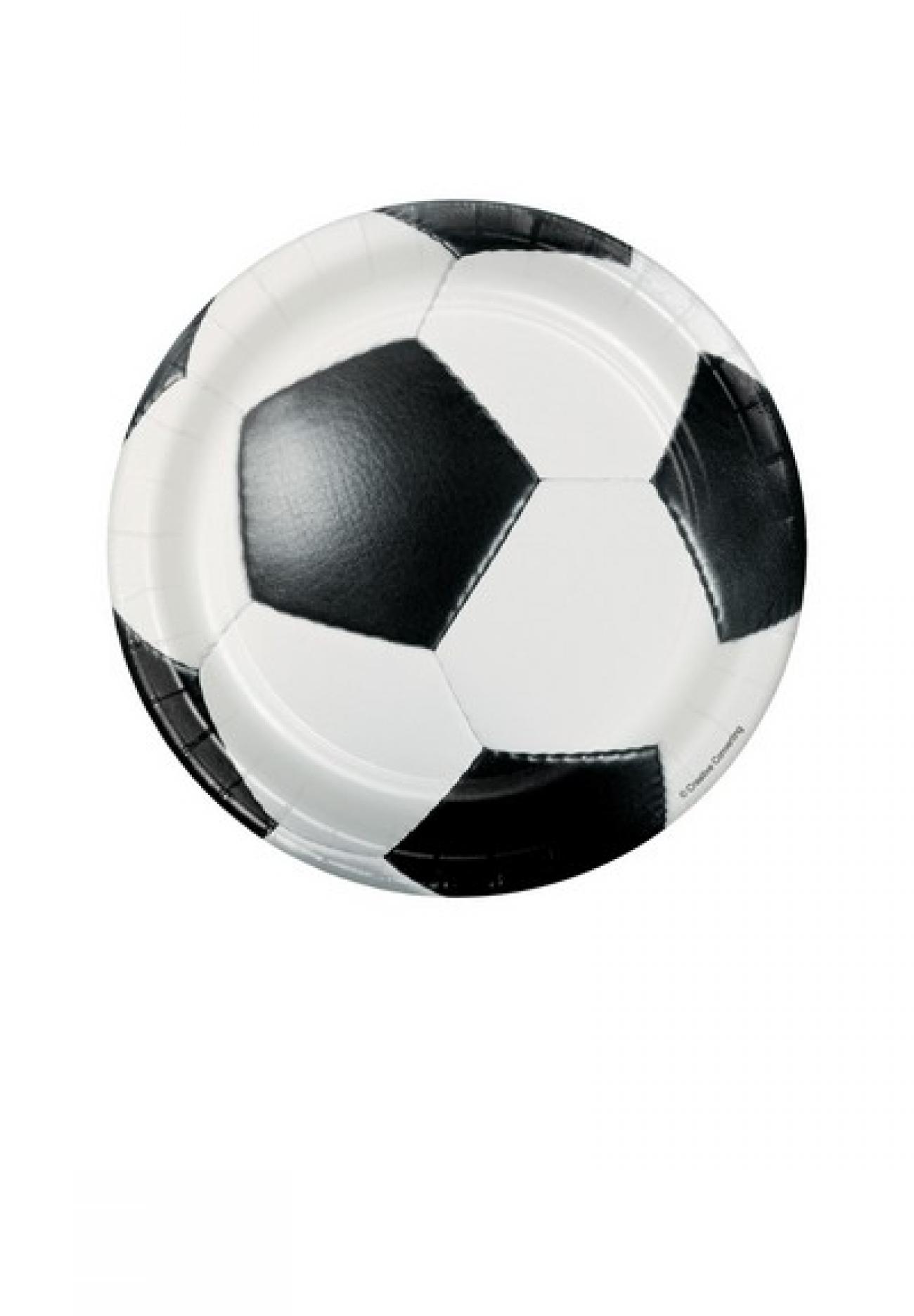 Piatto 18 cm, Calcio Fanatic Soccer 8 pz