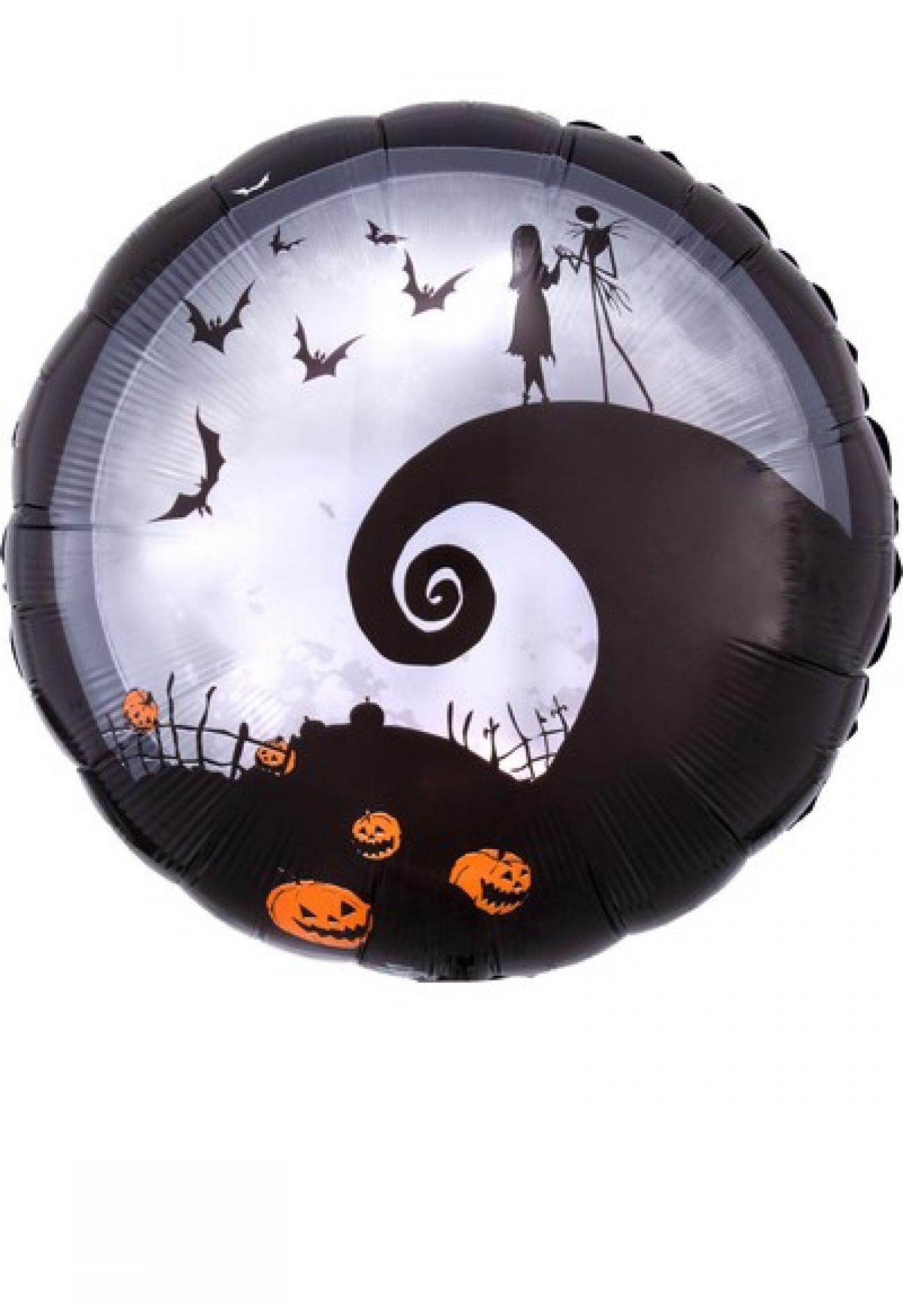 Pallone foil Jumbo 71 x 71 cm Nightmare Before Christmas