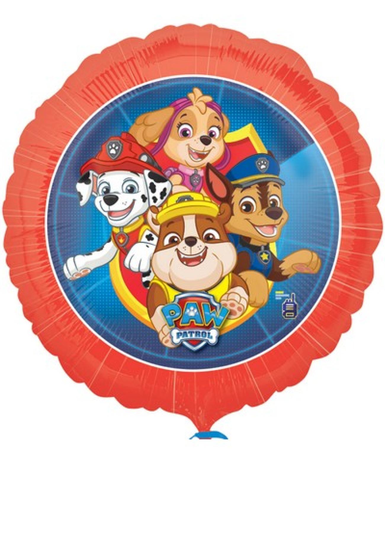 Pallone foil standard 17" - 42 cm Paw Patrol