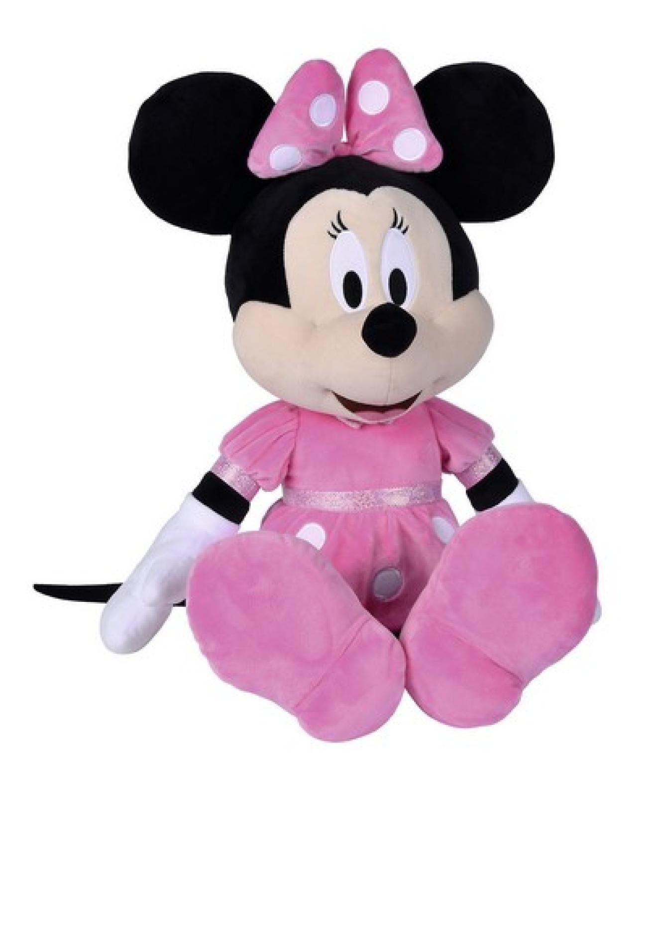 Peluche Minnie cm.43, 246 gr. abito fucsia