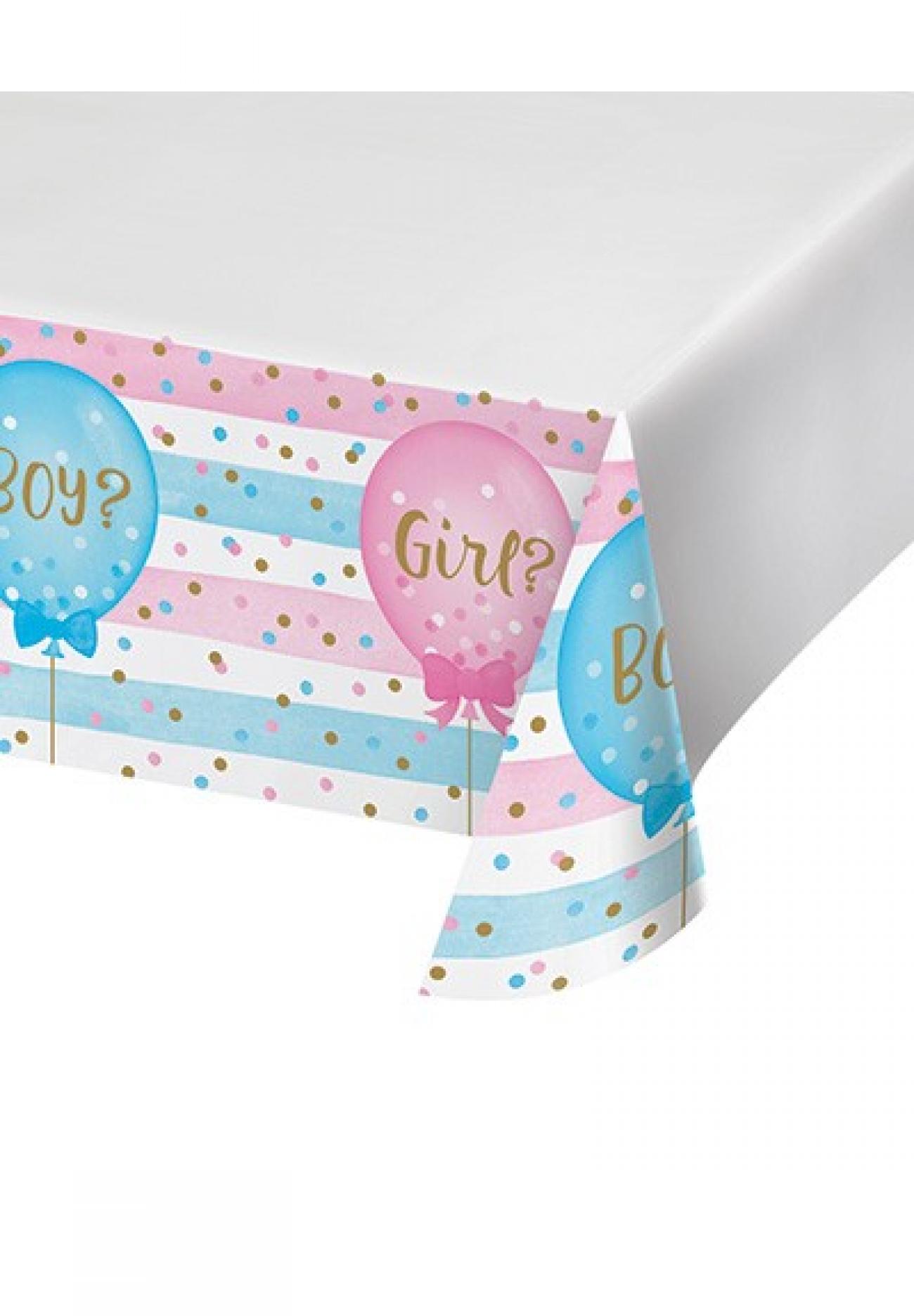 Tovaglia plastica 137 x 259 cm Gender Reveal