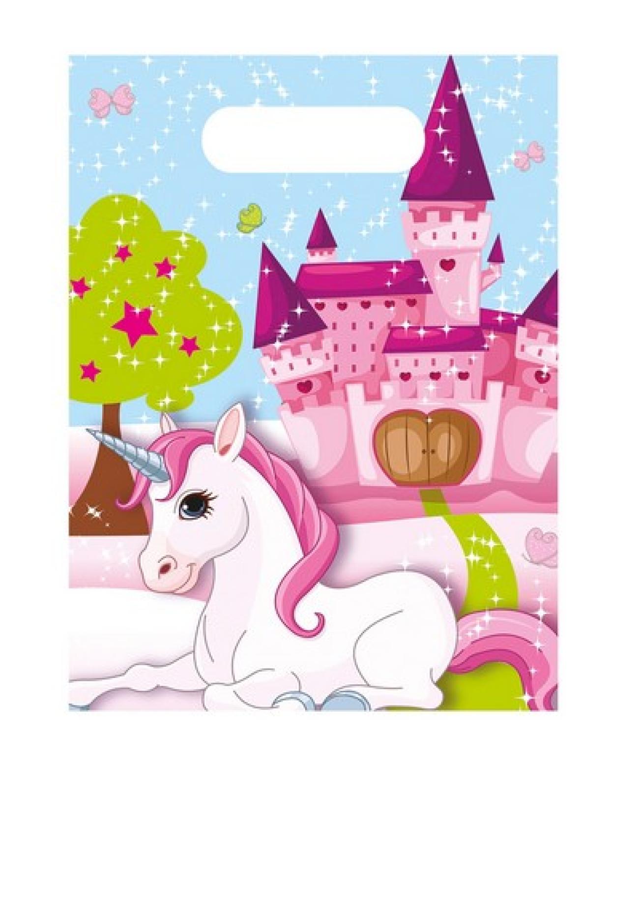 Loot Bag Unicorno - 6 pezzi