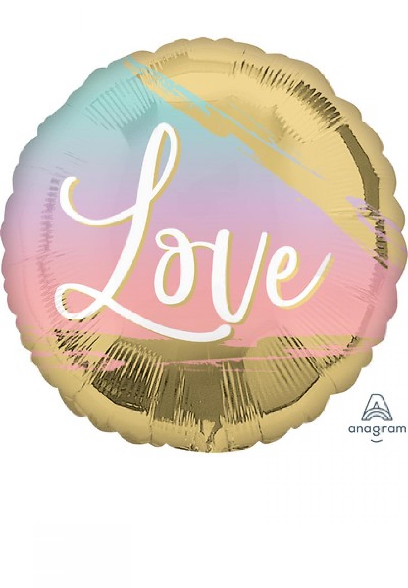 Pallone foil Standard Sunset Love