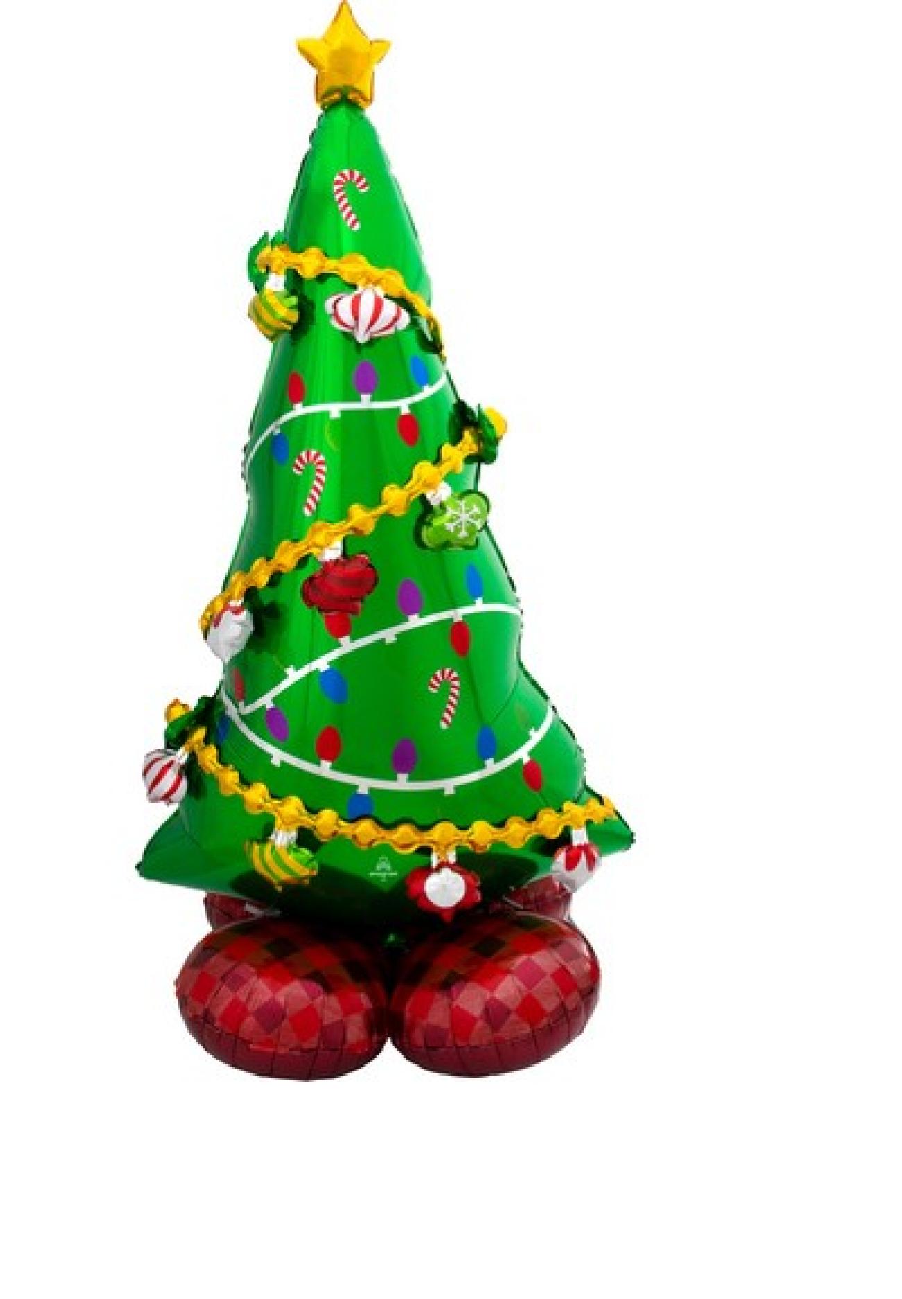 Pallone foil AirLoonz Christmas Tree 78x149 cm