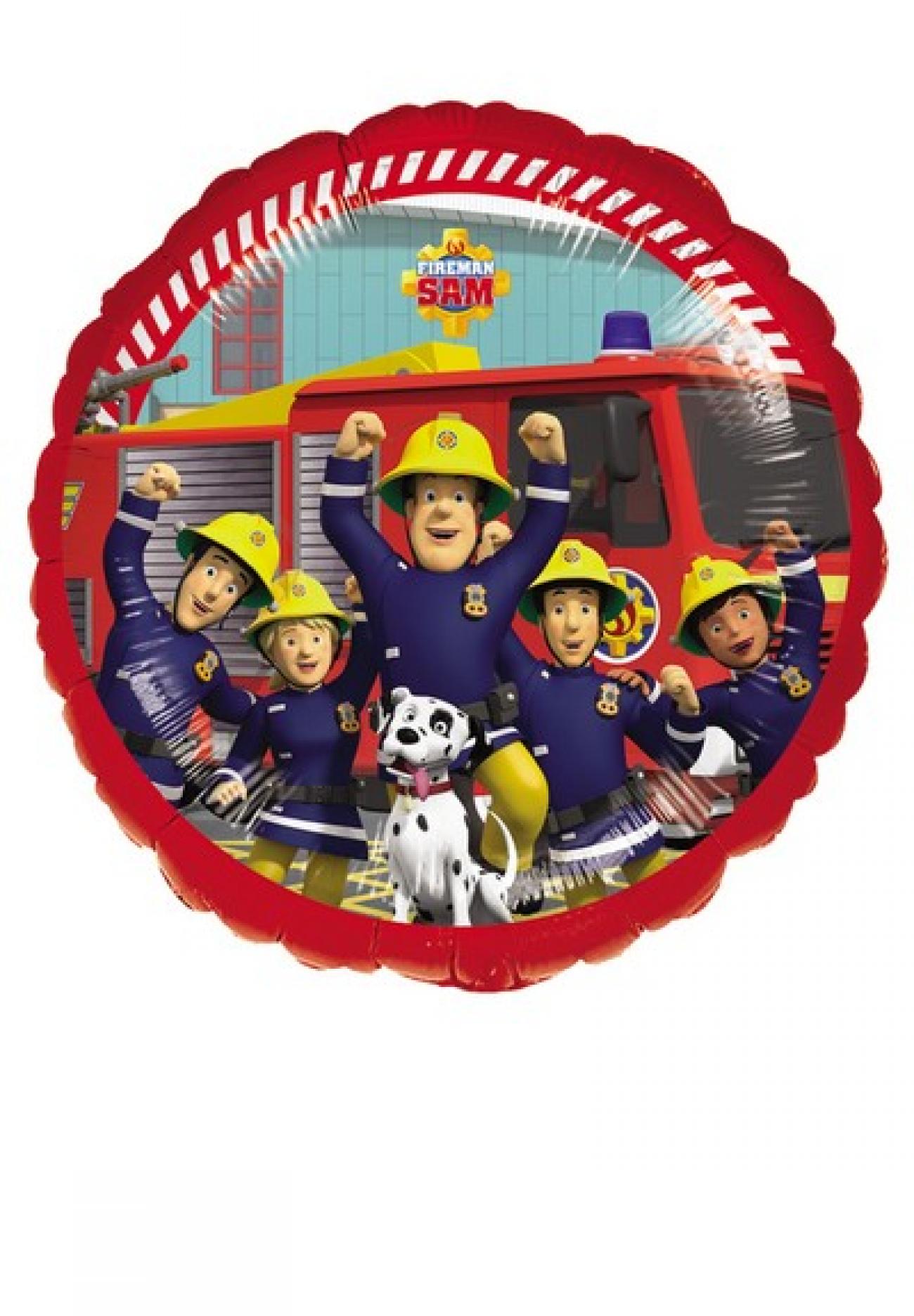 Pallone foil standard 17" - 42 cm Fireman Sam