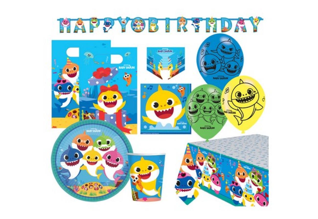 Party Set Baby Shark 56 pz