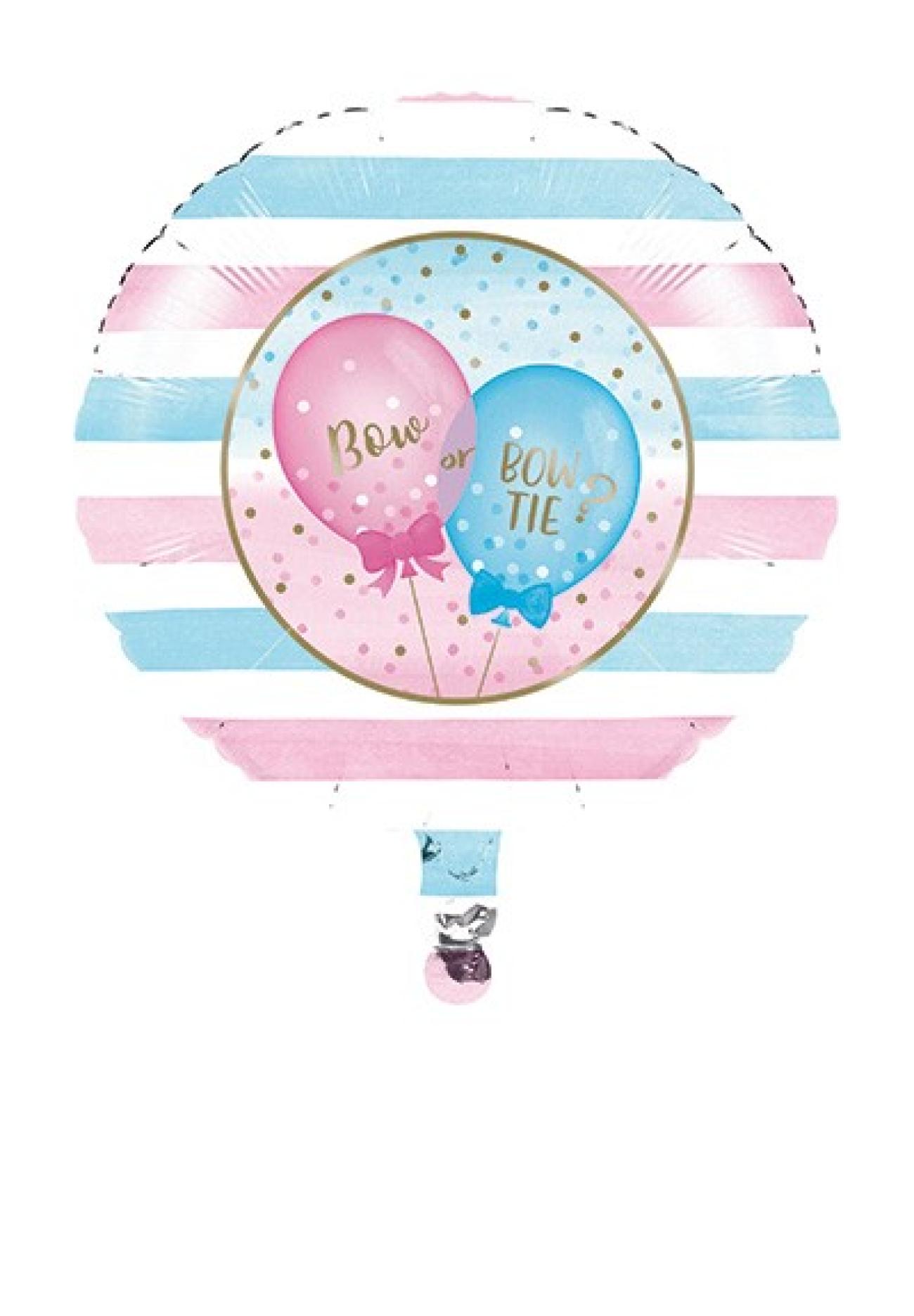 Pallone foil 18" - 45 cm Gender Reveal