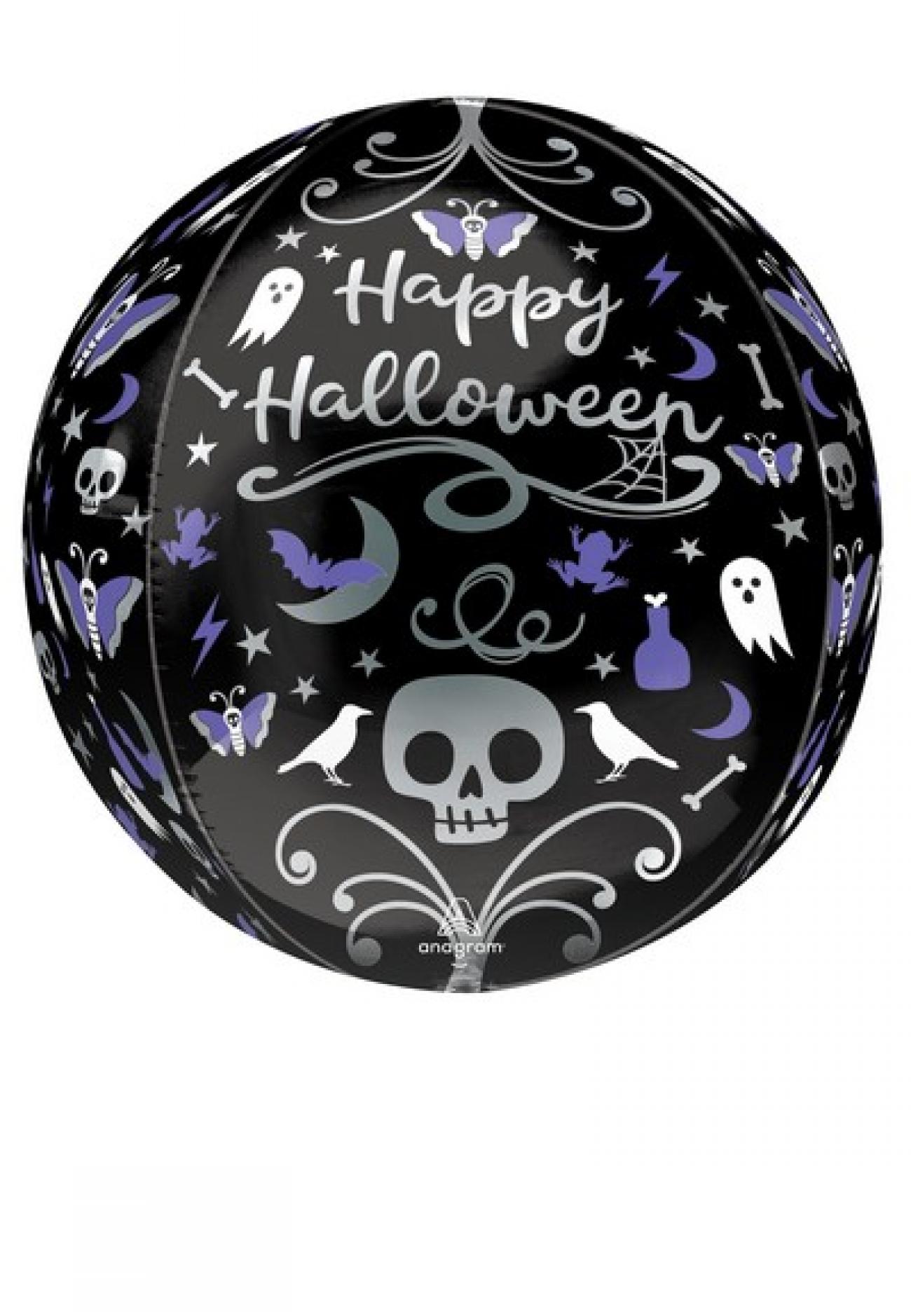 Pallone foil ORBZ 38 x 40 cm Moonlight Halloween