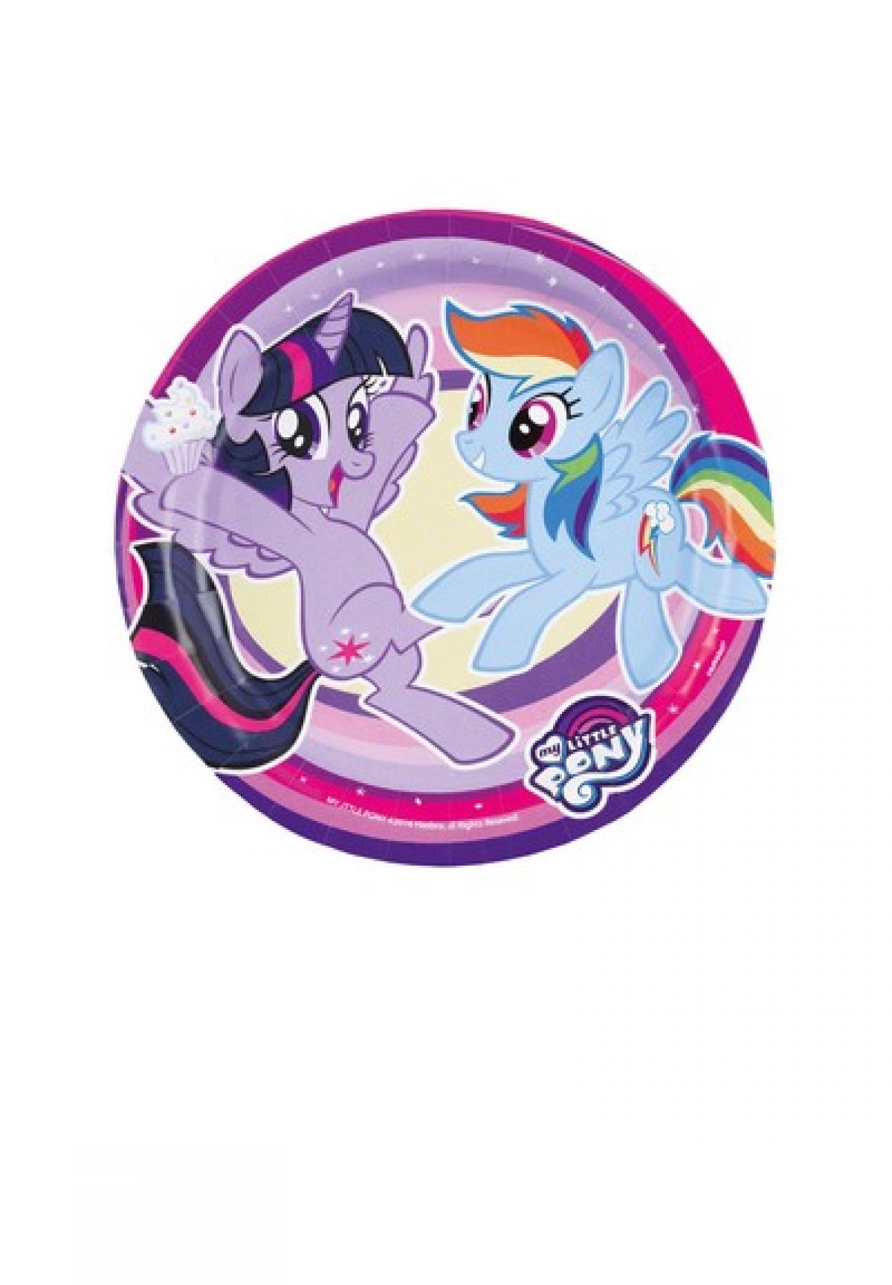 Piatto 18 cm My Little Pony 8 pz