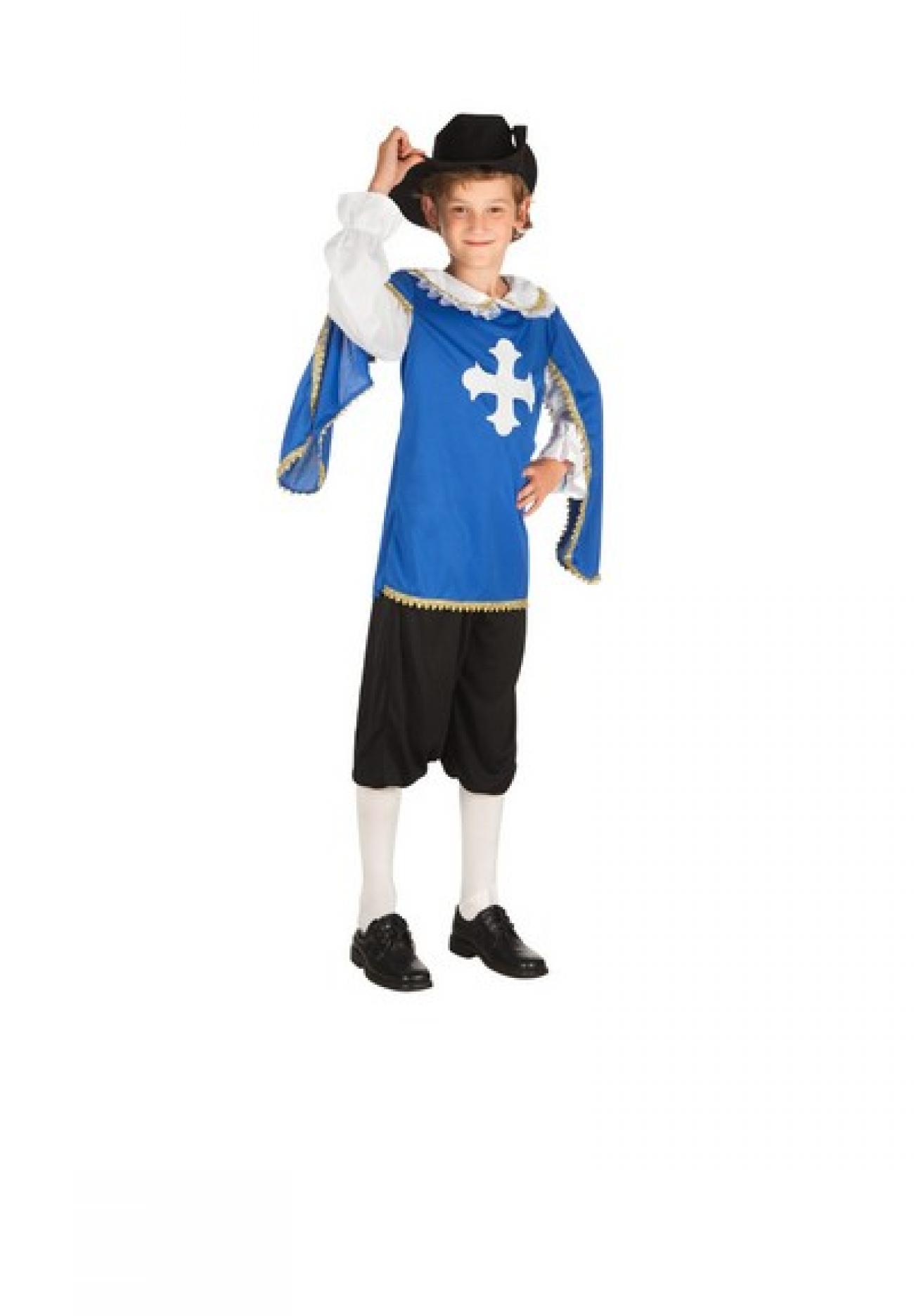 Costume bambino Moschettiere Norbert (7-9 anni)